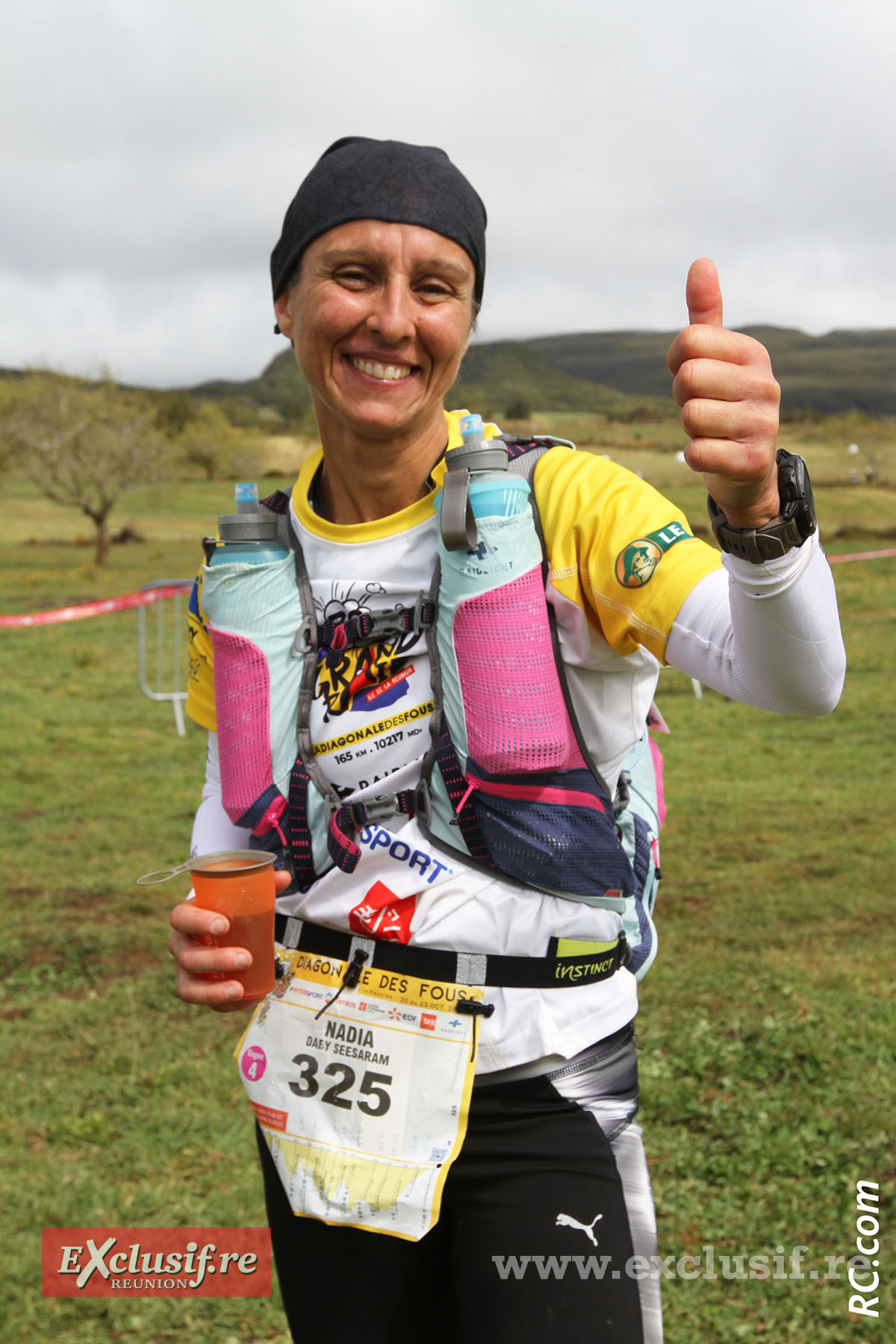 Nadia Seesaram parmi la cinquantaine de coureurs mauriciens venus pour le Grand Raid