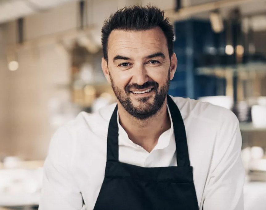 Cyril Lignac est à Maurice pour 6 mois