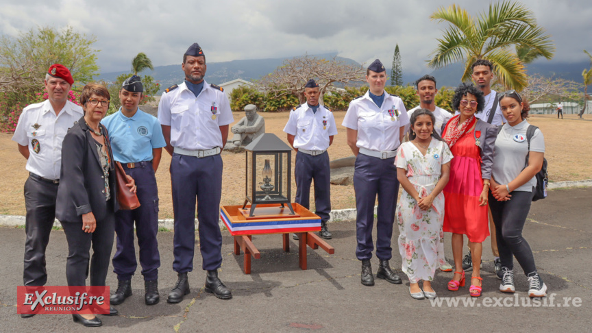 Cérémonie d’accueil de la flamme du Soldat inconnu à Sainte-Marie Cérémonie d’accueil de la flamme du Soldat inconnu à Sainte-Marie