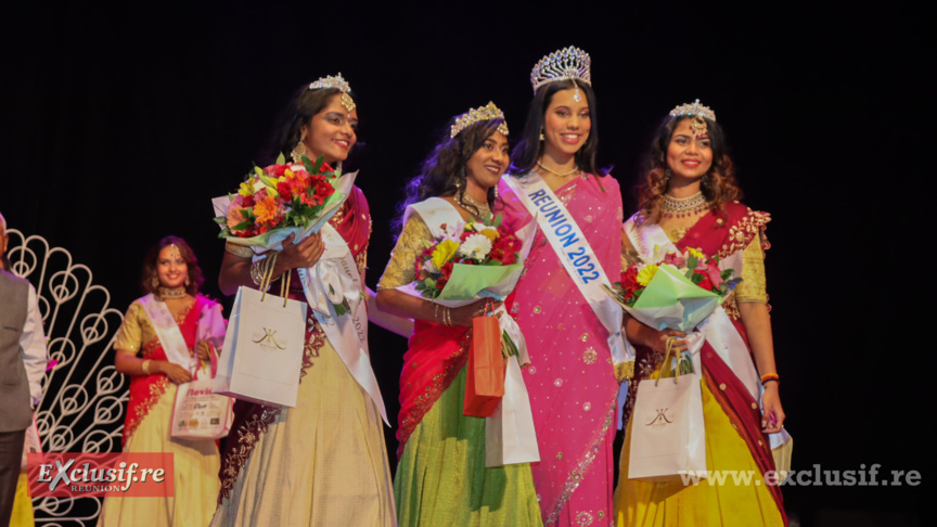 Les lauréates avec Marion Marimoutou, Miss Réunion 2022