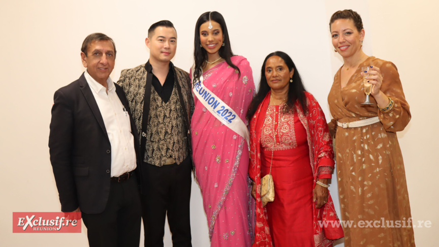 Aziz Patel, David Li, Marion Marimoutou, Nadine Ramdharry et Emilie Nalem