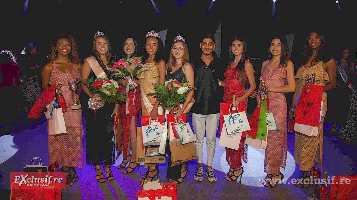 Avec Nihad Nana, de la boutique Kenza, qui a offert une robe à chaque candidate Avec Nihad Nana, de la boutique Kenza, qui a offert une robe à chaque candidate