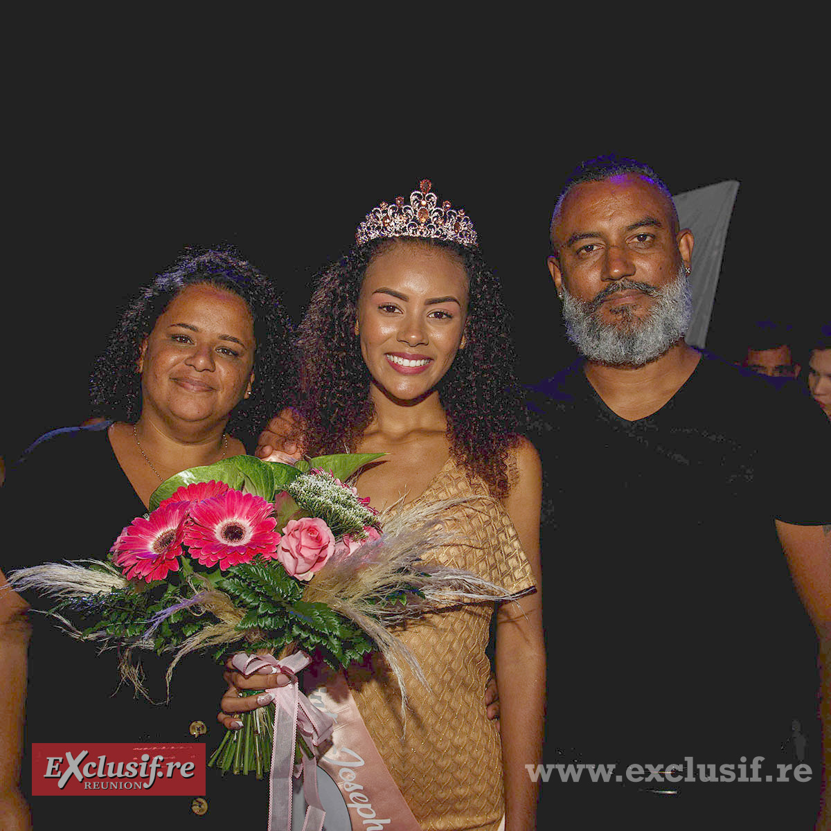 Nancy Camilo et ses parents