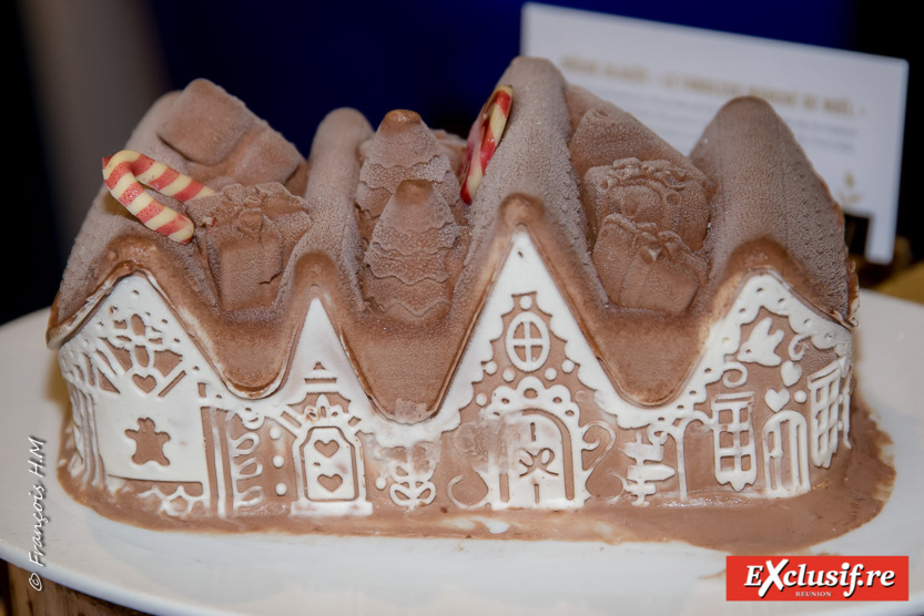 Buche glacée Le Fabuleux Marché de Noël