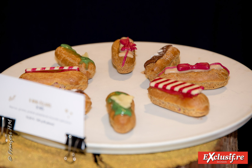 Mini-éclairs de Noël