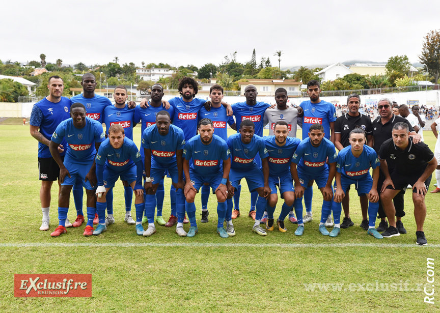 Les valeureux joueurs du  FCM Aubervilliers: dominer ne veut hélas pas dire gagner!