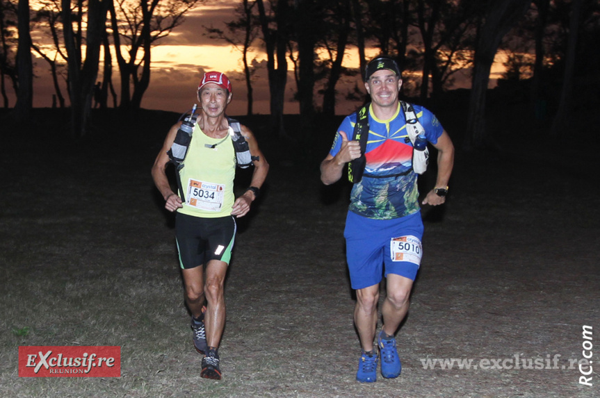 Philippe Laï Cheung Kit et Christophe Lauret sur les 51 km Philippe Laï Cheung Kit et Christophe Lauret sur les 51 km