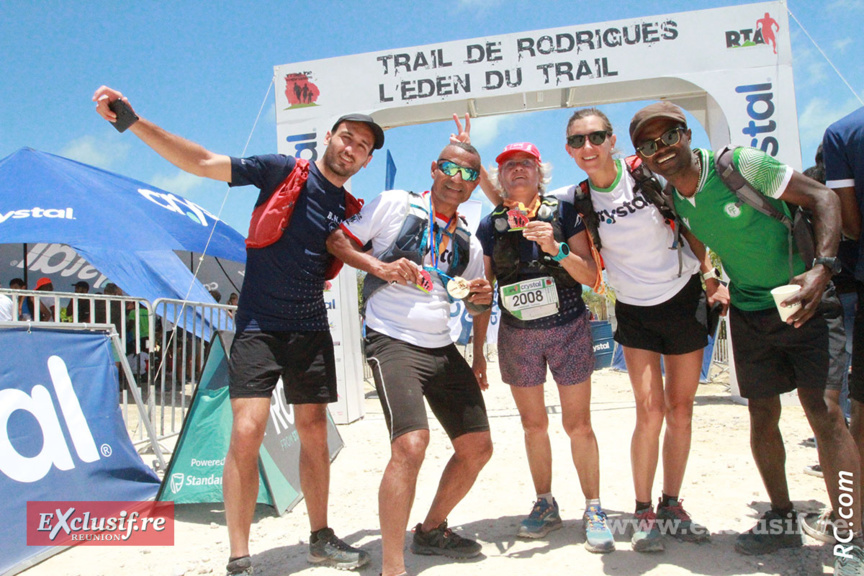 Hubert Moutou , Charlène Técher et leurs amis