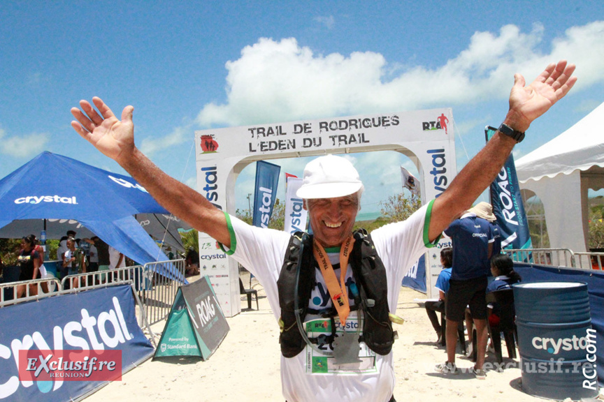 Alfred Dijoux fidèle au Trail de Rodrigues