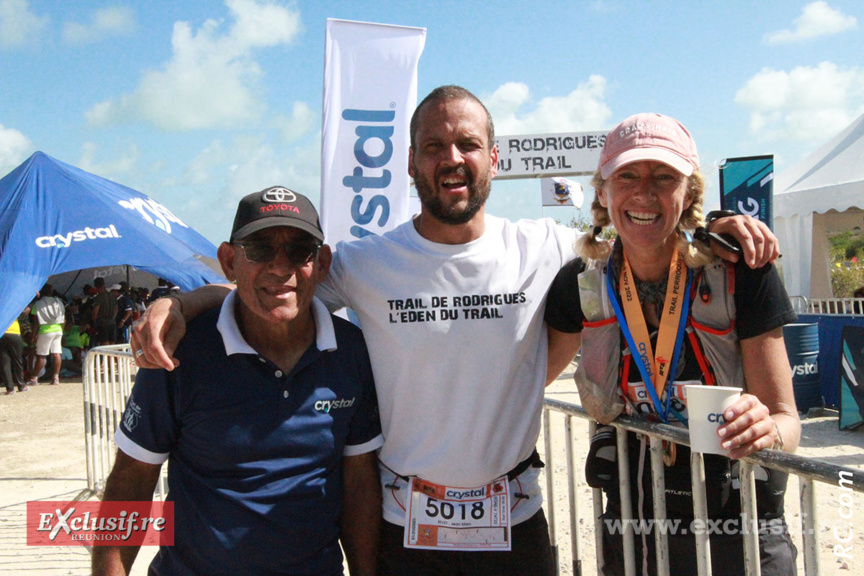 Hoarau Ah Kang,Jim Rivet et Catherine Isambour