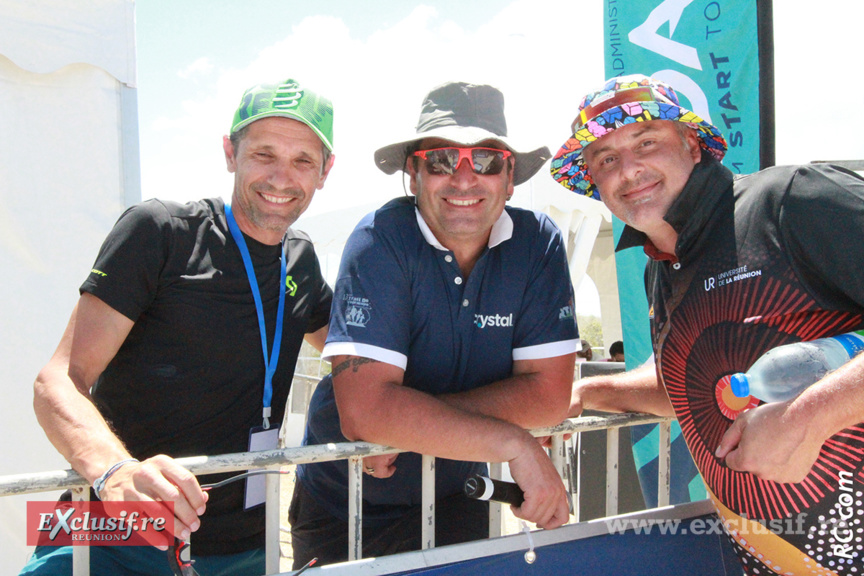 Eric Lacroix, Ludovic Collet et Fabrice Payet