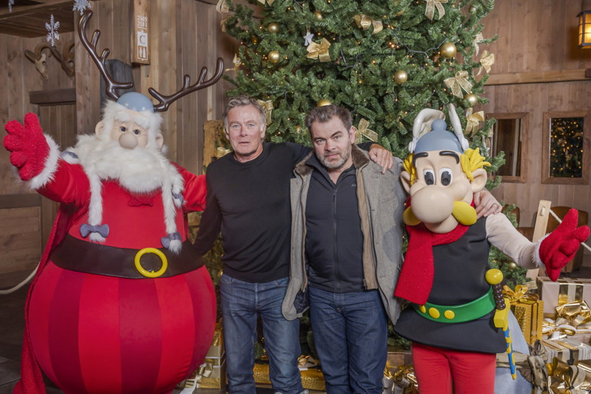 Franck Dubosc et Clovis Cornillac Franck Dubosc et Clovis Cornillac