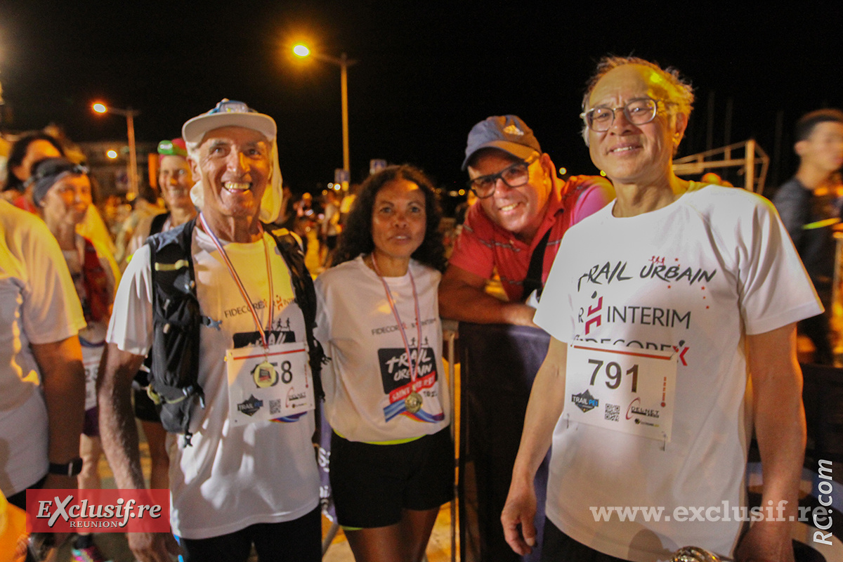 Alfred Dijoux, Elisabeth Mondia, Max Hébert et Michel Chong Fa Sheng