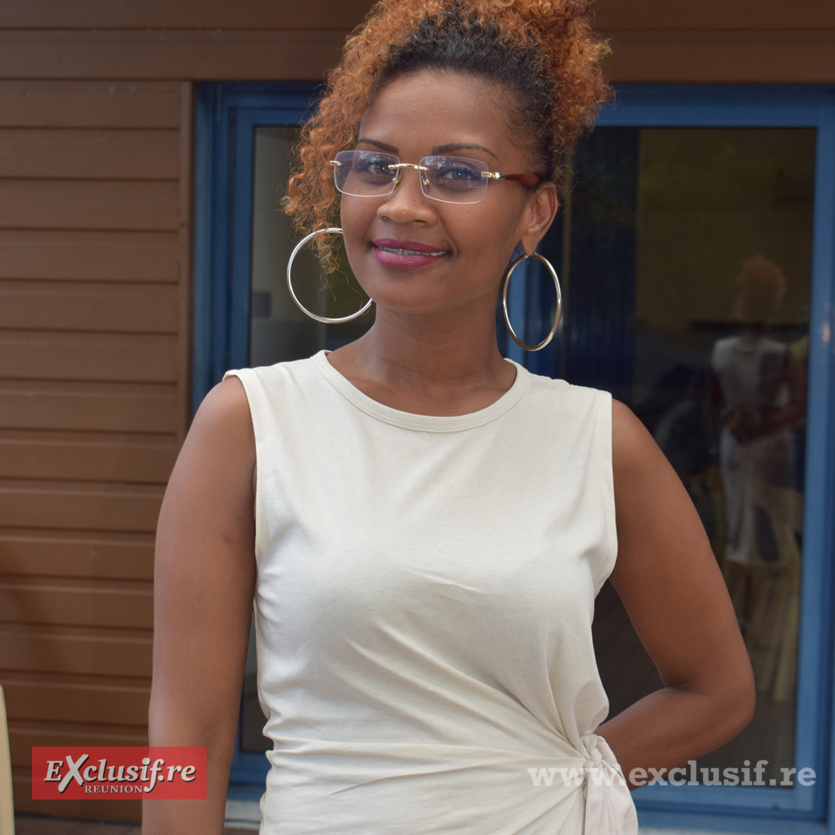 Emmanuelle Ivara, marraine de l'événement Emmanuelle Ivara, marraine de l'événement