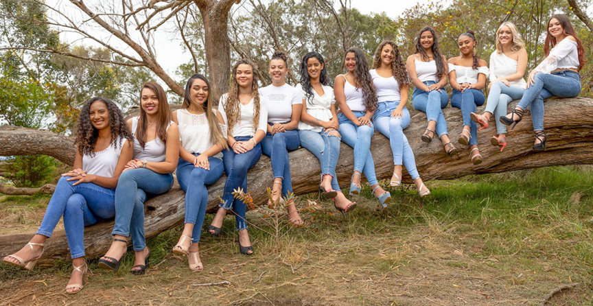 Les 12 candidates Miss Plaine des Cafres 2023 Les 12 candidates Miss Plaine des Cafres 2023