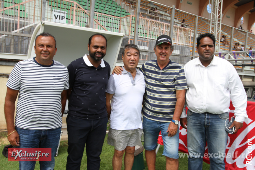 Patrick Vidot, Mohammad Omarjee, Daniel Wu Tui Yen, JO Amiel et Jean-François Tevannee Patrick Vidot, Mohammad Omarjee, Daniel Wu Tui Yen, JO Amiel et Jean-François Tevannee