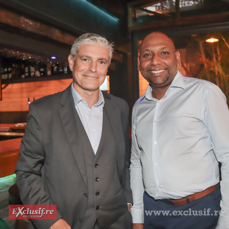 Olivier Guerin Garnier, et Thierry Robert, le père de Thomas Olivier Guerin Garnier, et Thierry Robert, le père de Thomas