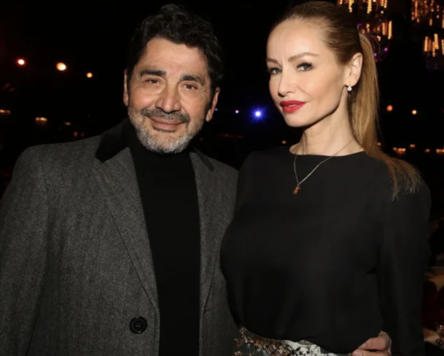 Aram Ohanian et sa future ex-femme Adriana (photo internet)