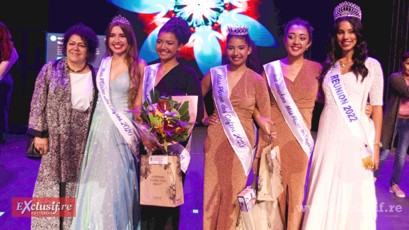 Augustine Romano, Mélina Siby, Amélie Siby, Yasmine Siby, Maéva Robert et Marion Marimoutou