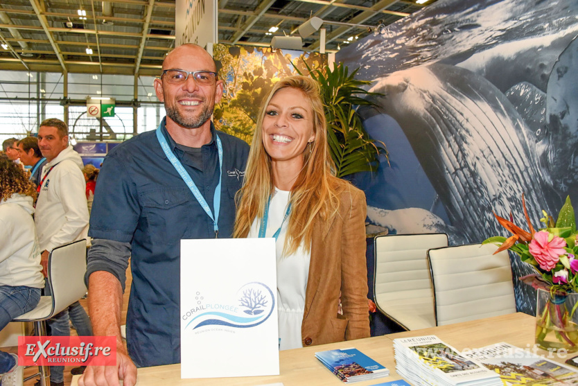 Christophe Pottier et Jennifer Damp, de Corail Plongée