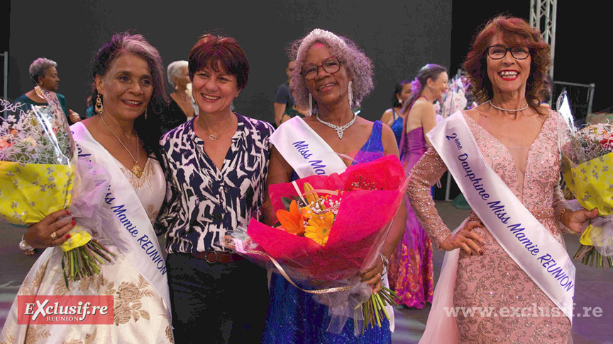 Les lauréates avec Alexandra Clain, adjointe à la maire de Saint-Denis Les lauréates avec Alexandra Clain, adjointe à la maire de Saint-Denis