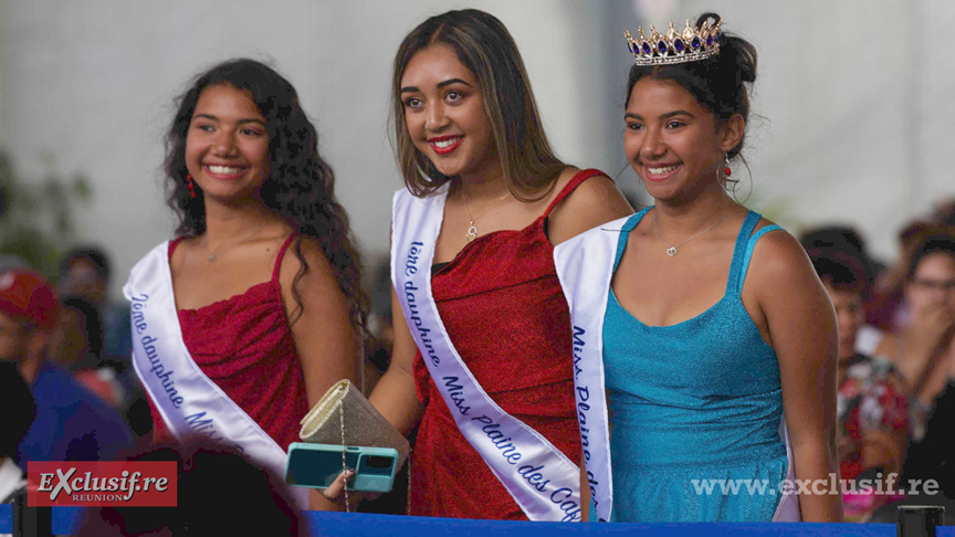 Miss Plaine des Cafres 2023 et ses dauphines