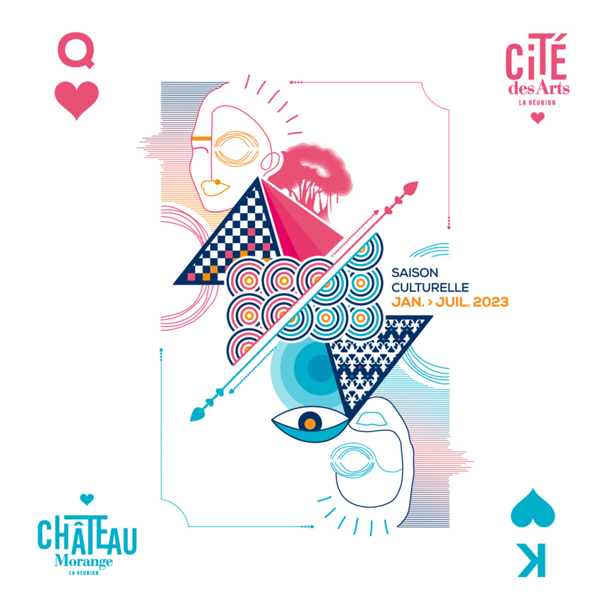 La symbolique du jeu de cartes a été choisie pour habiller la couverture du programme joint