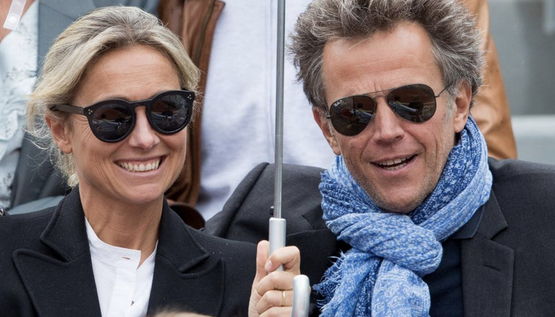 Anne-Sophie Lapix et Arthur Sadoun sont grands amateurs de tennis, et on les croise chaque année à Roland Garros