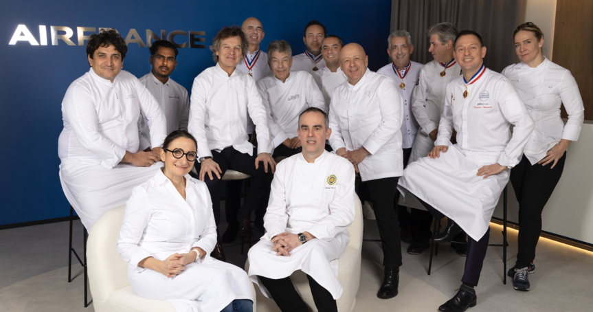 14 des 17 chefs sélectionnés par Air France 14 des 17 chefs sélectionnés par Air France
