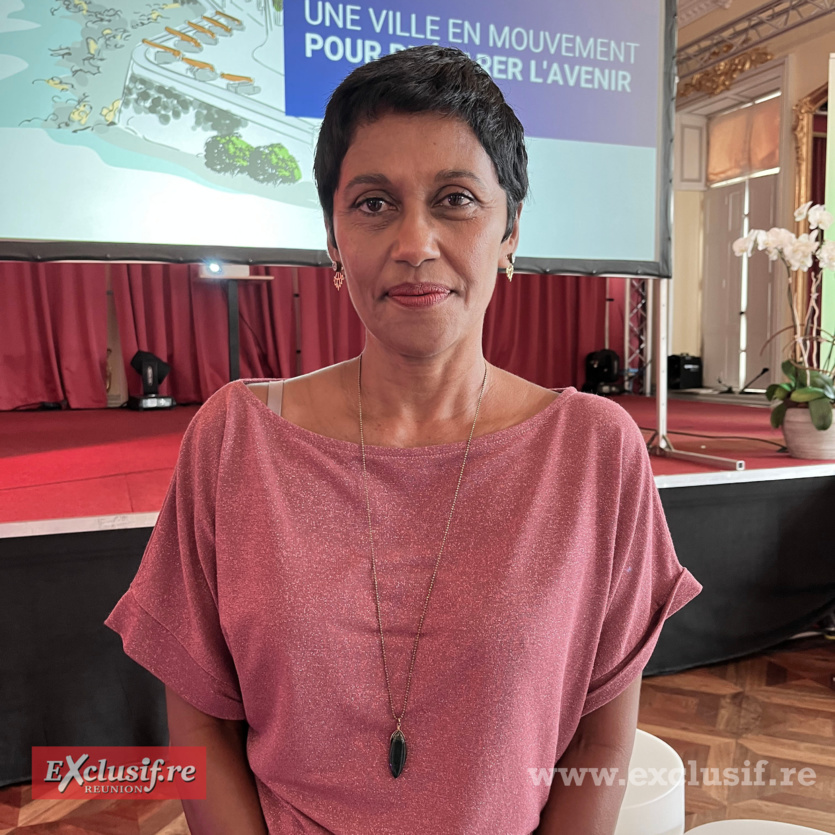 Ericka Bareigts se dit sereine sur l'avenir budgétaire de la commune Ericka Bareigts se dit sereine sur l'avenir budgétaire de la commune