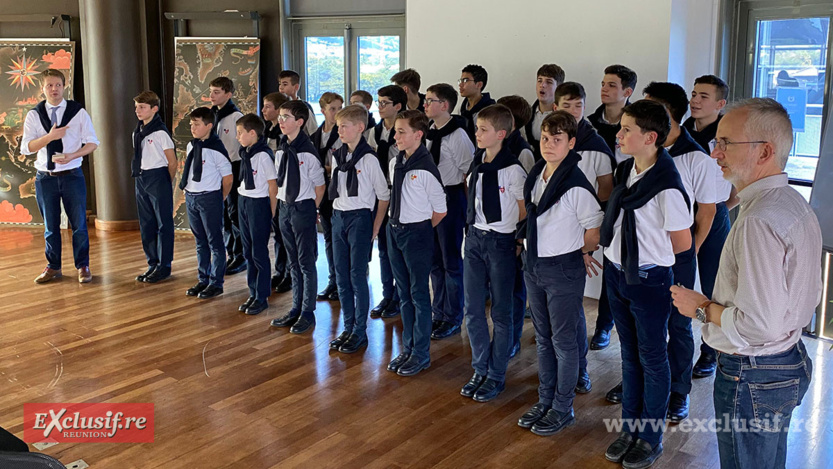 Les Petits Chanteurs à la Croix de Bois sont à La Réunion jusqu'au 12 février Les Petits Chanteurs à la Croix de Bois sont à La Réunion jusqu'au 12 février