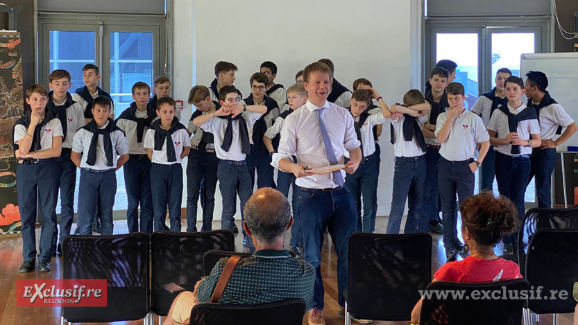 Les Petits Chanteurs à la Croix de Bois sont à La Réunion jusqu'au 12 février Les Petits Chanteurs à la Croix de Bois sont à La Réunion jusqu'au 12 février