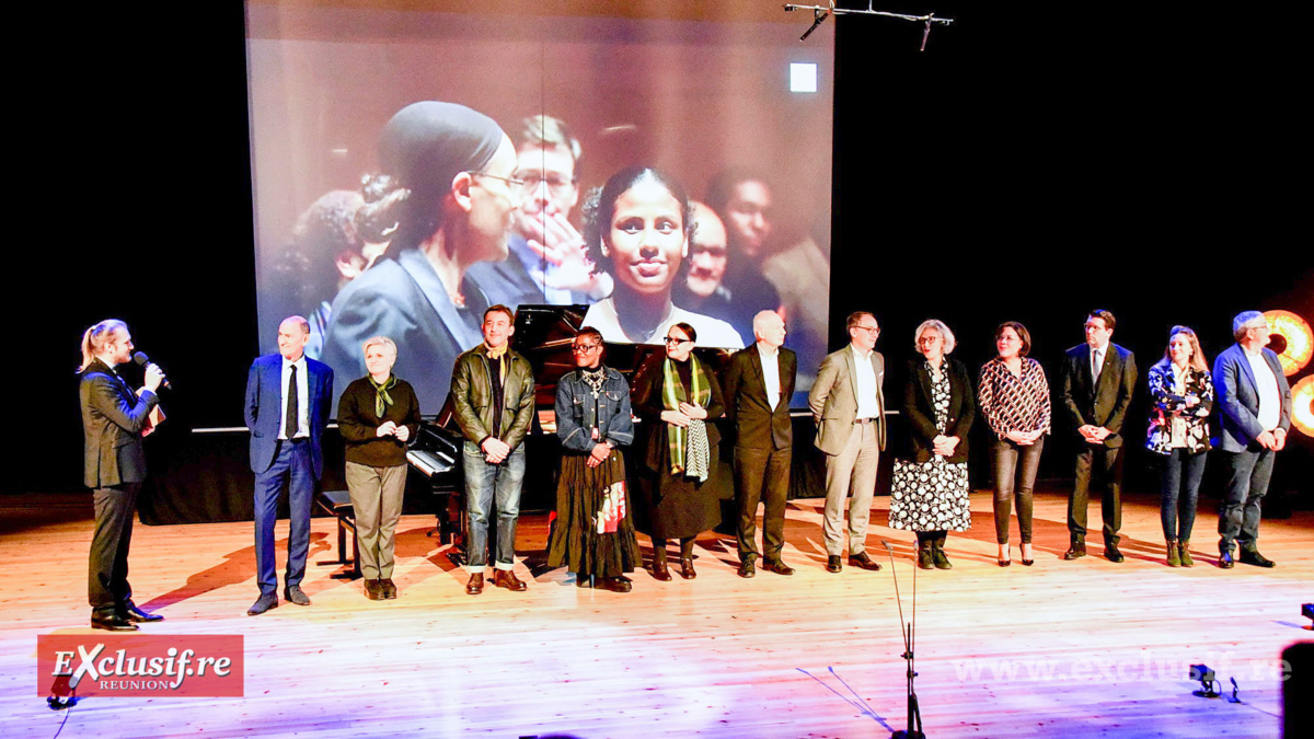 Le jury de la finale nationale du concours Voix des Outre-mer 2023