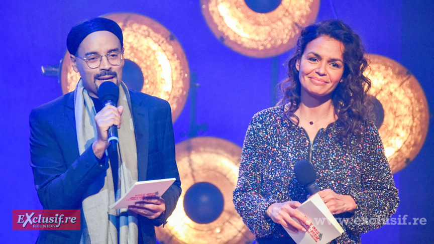 Fabrice di Falco et Laurence Roustandjee ont présenté la soirée Fabrice di Falco et Laurence Roustandjee ont présenté la soirée