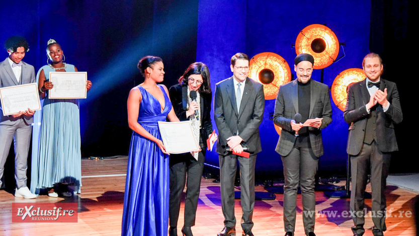 Axelle Saint-CIrel a reçu le Prix des Voix des Outre-mer 2023