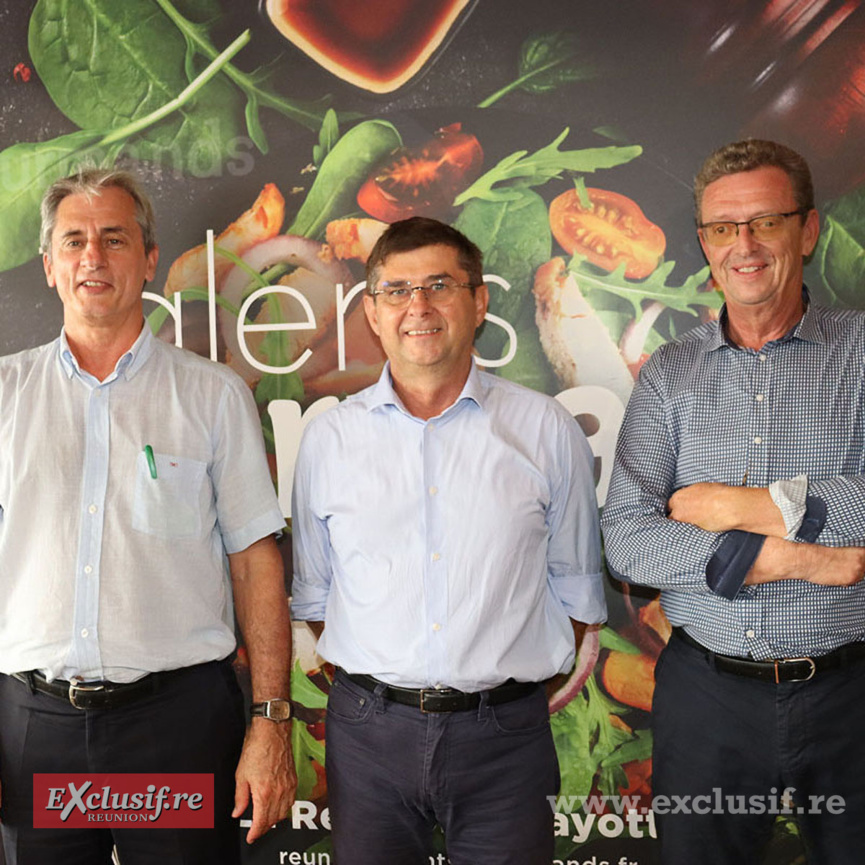 Didier Grand, Pascal Quineau et Patrice Hudebine