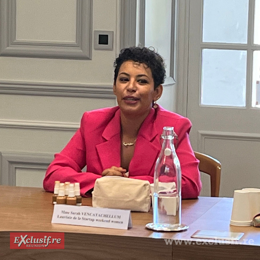 Sarah Vencatachellum a témoigné de son entrepreneuriat