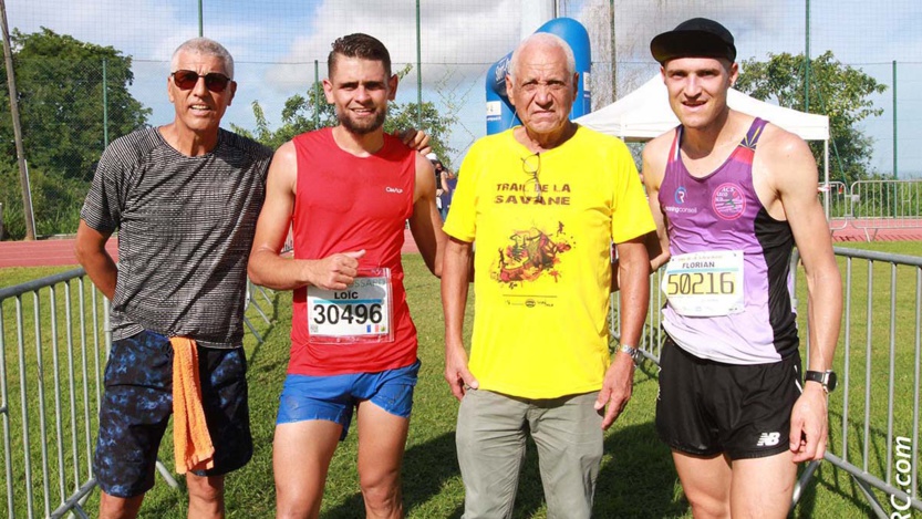 Jean-Louis Prianon, Loïc Gauvin, Jean-Claude Prianon, et Florian Turque