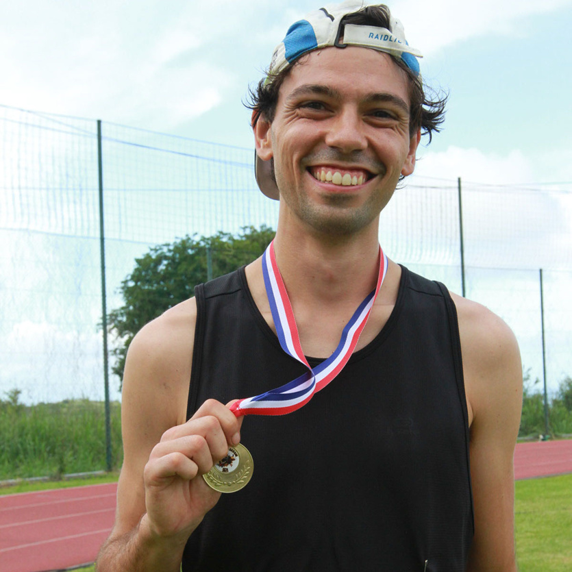 Oliver Mathieu, victorieux sur le Trail découverte Oliver Mathieu, victorieux sur le Trail découverte