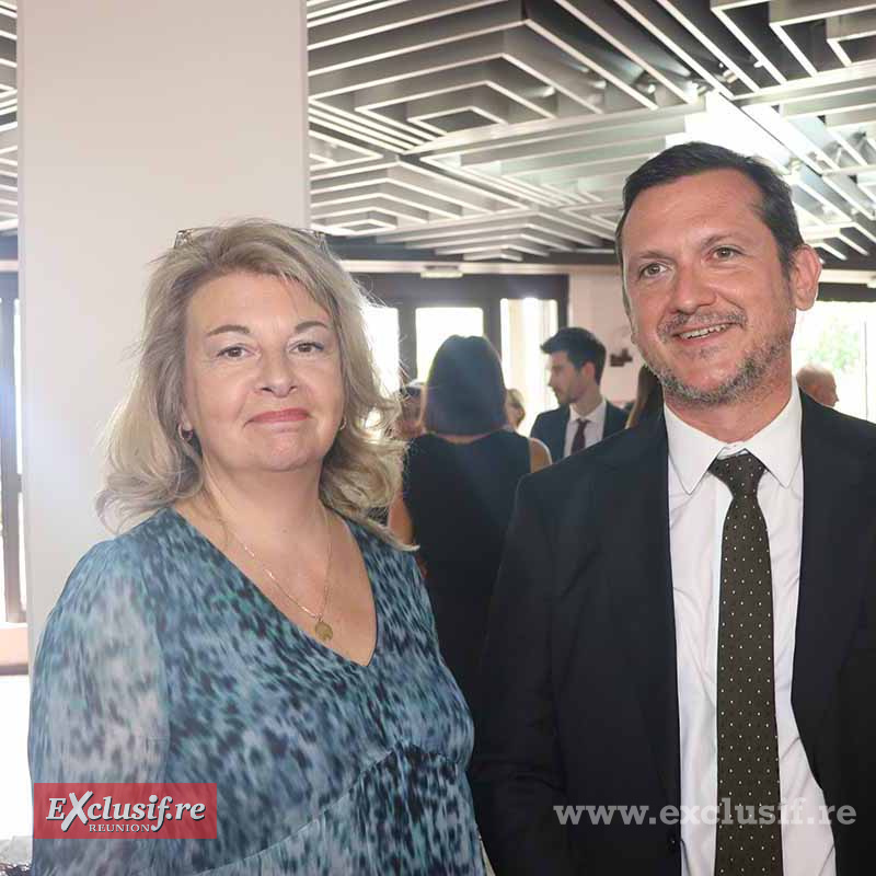 Emmanuelle Wacongne, présidente du Tribunal Judiciaire de Saint-Denis, et Bertrand Pagès, président du Tribunal Judiciaire de Saint-Pierre Emmanuelle Wacongne, présidente du Tribunal Judiciaire de Saint-Denis, et Bertrand Pagès, président du Tribunal Judiciaire de Saint-Pierre