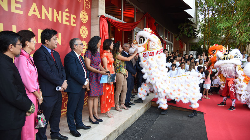 Fête chinoise au Département de La Réunion: photos