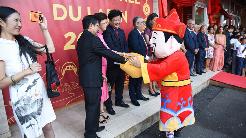 Fête chinoise au Département de La Réunion: photos