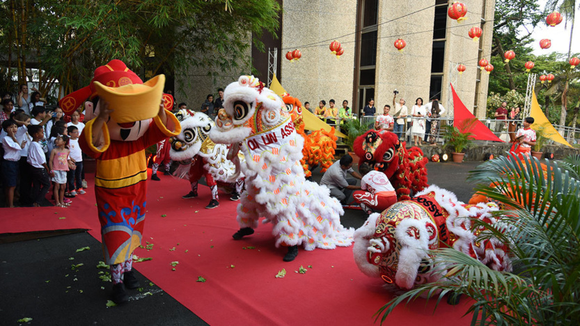 Fête chinoise au Département de La Réunion: photos