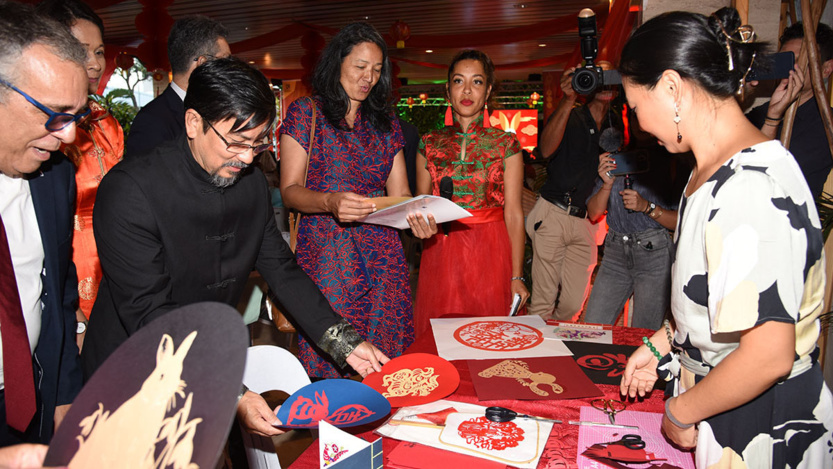 Fête chinoise au Département de La Réunion: photos