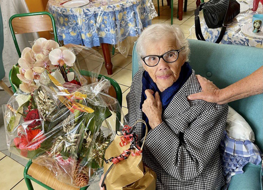 Scholastie Turpin a 101 ans