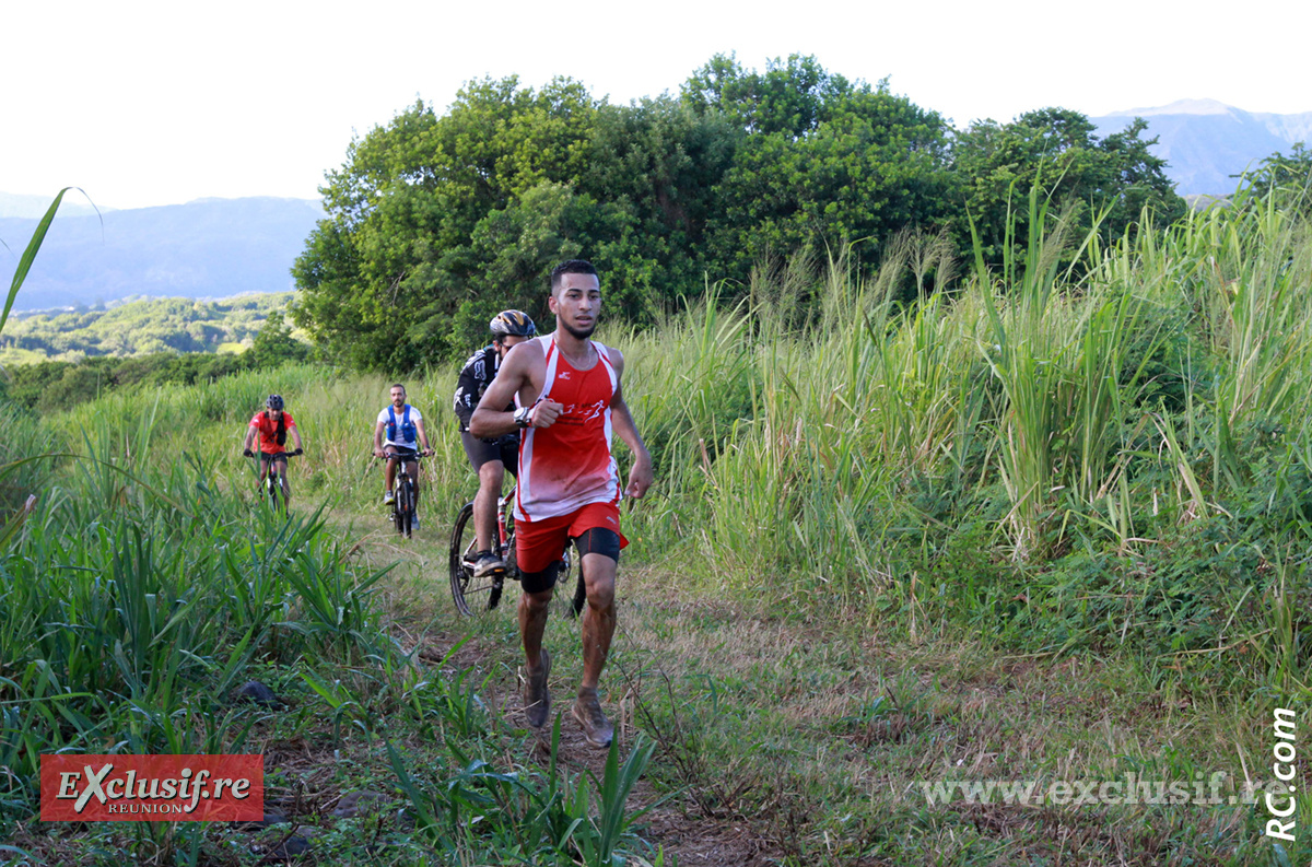 Médaillé d'argent et parrain de la course, Romain Fontaine a un avenir prometteur sur le trail