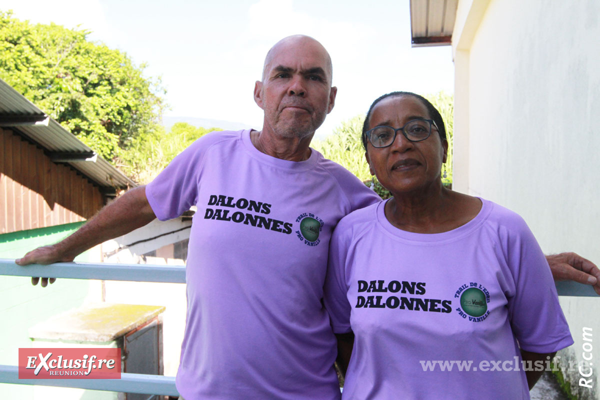 Philippe Royer, président de l'ACBP et Suzette Sinalatchimy, la secrétaire du club