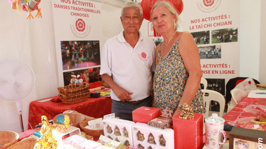 Henri et Mimose Chane Tef, de l'Association Bénédictine Culturelle Chinoise