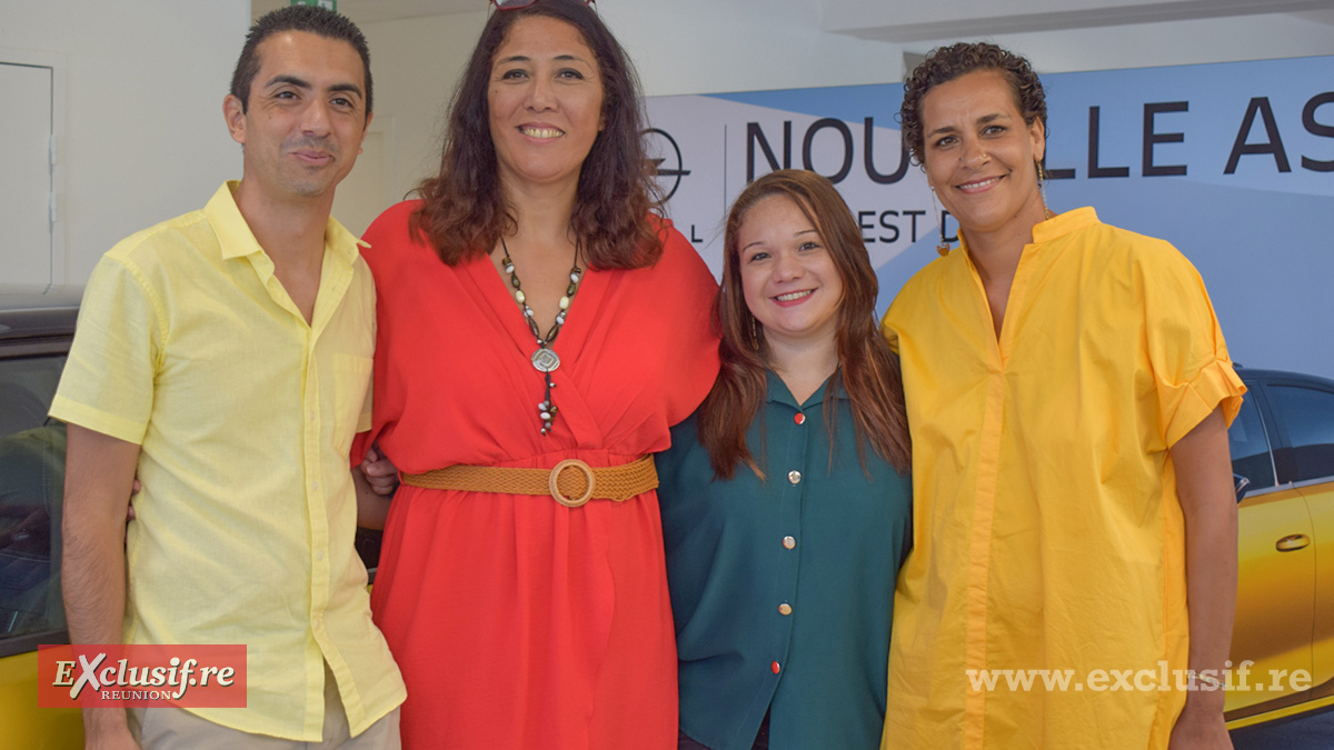 Jonathan Payet, Sihem Oulmane, Emilie Dubard et Amélie Filain