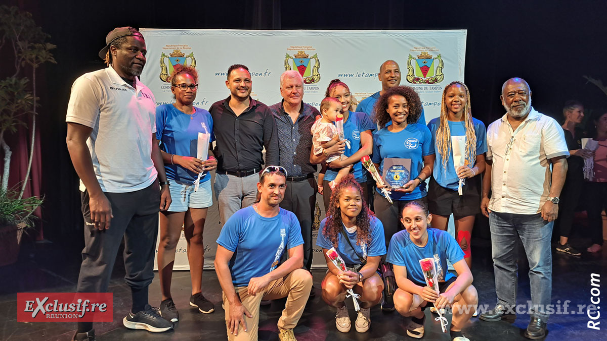 Les jeunes de la Tamponnaise Basket-Ball